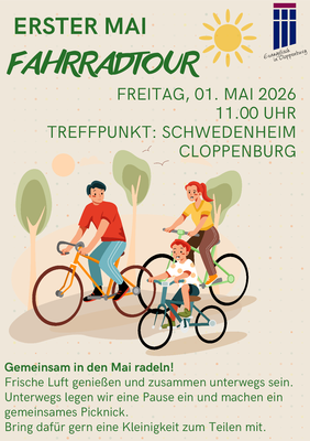 Radtour am 1. Mai