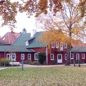 Rotes Haus, Ansicht vom Schwedenheimpark